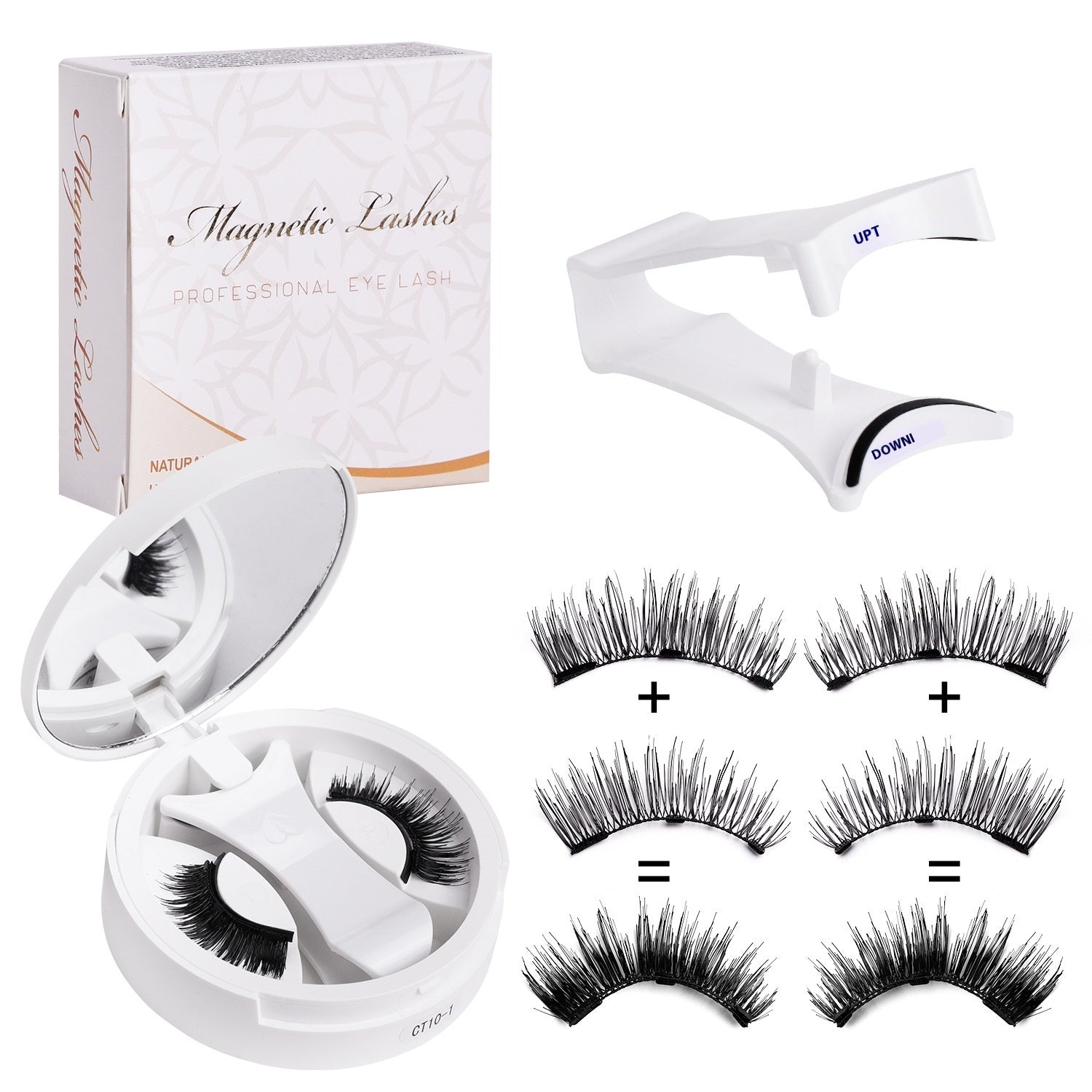 Magnetic False Eyelashes Integrated Soap Holder