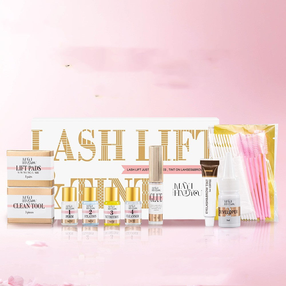 Eyebrow Dye And Eyelash Perm Suit Long-lasting Shaping Two-in-one