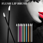 Disposable Lip Brushes 200Pcs, 300Pcs, 400Pcs, 500Pcs Lipstick & Gloss Applicators. Lint Free, Multi Color Options