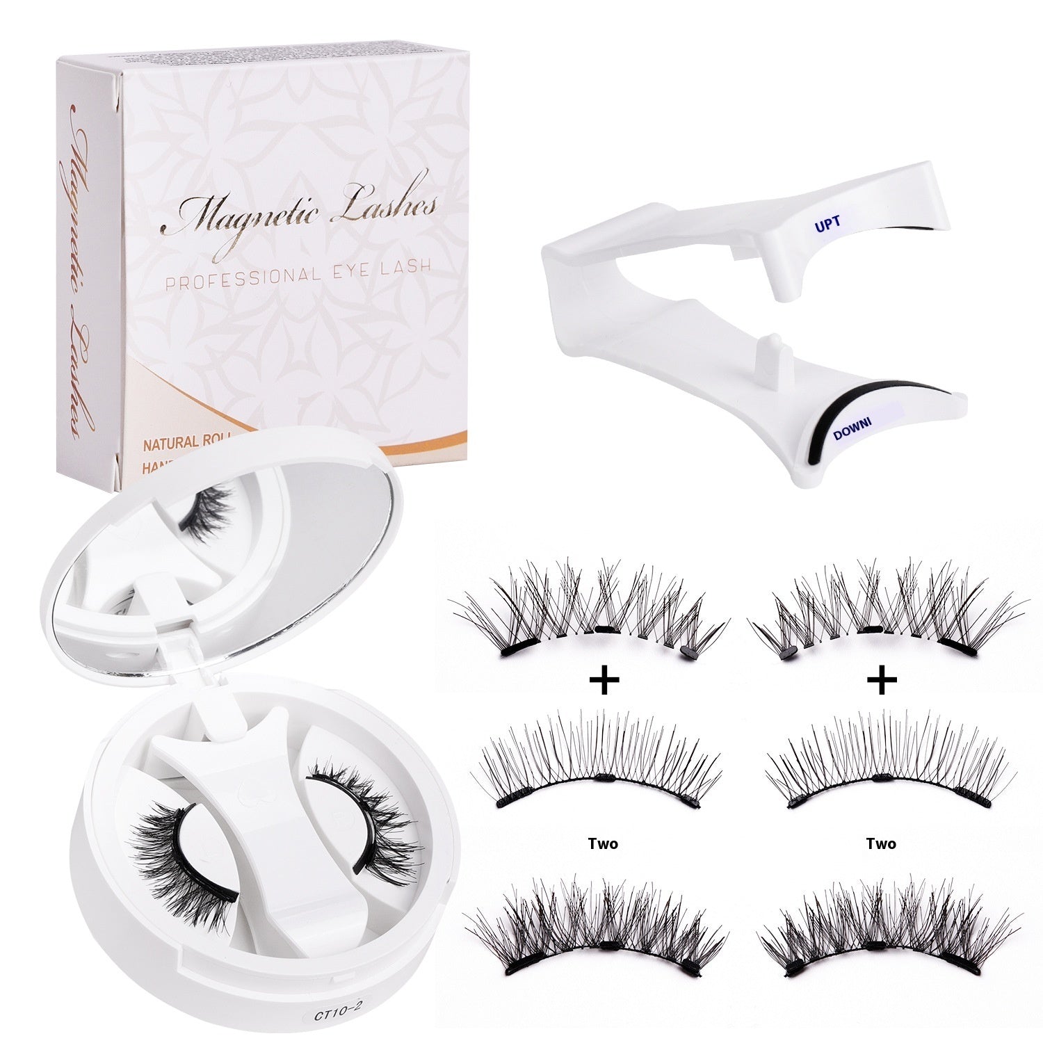 Magnetic False Eyelashes Integrated Soap Holder