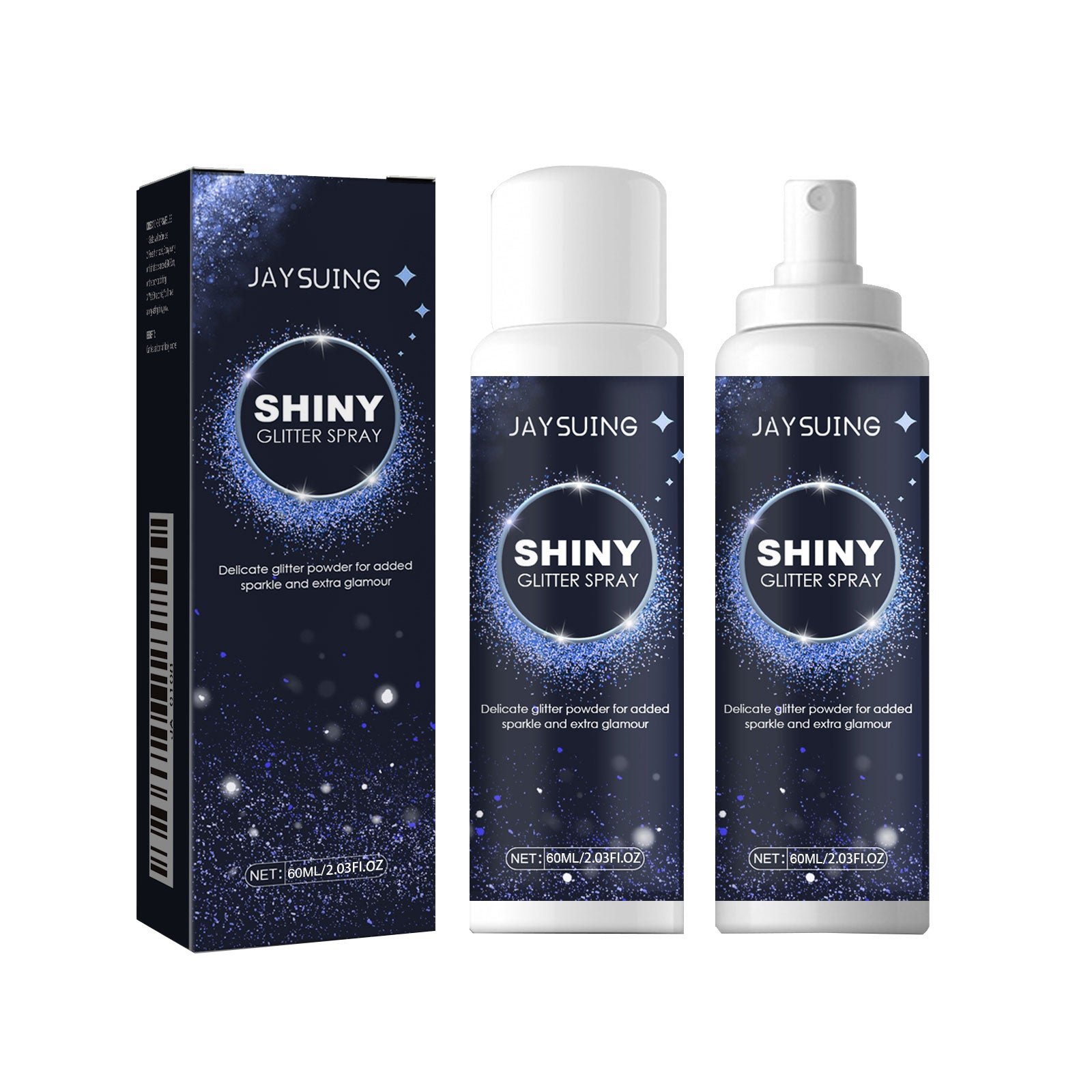 Brightening Glitter Spray Collarbone Hair Halloween Party Nightclub Dress Film Highlighter Spray Powder