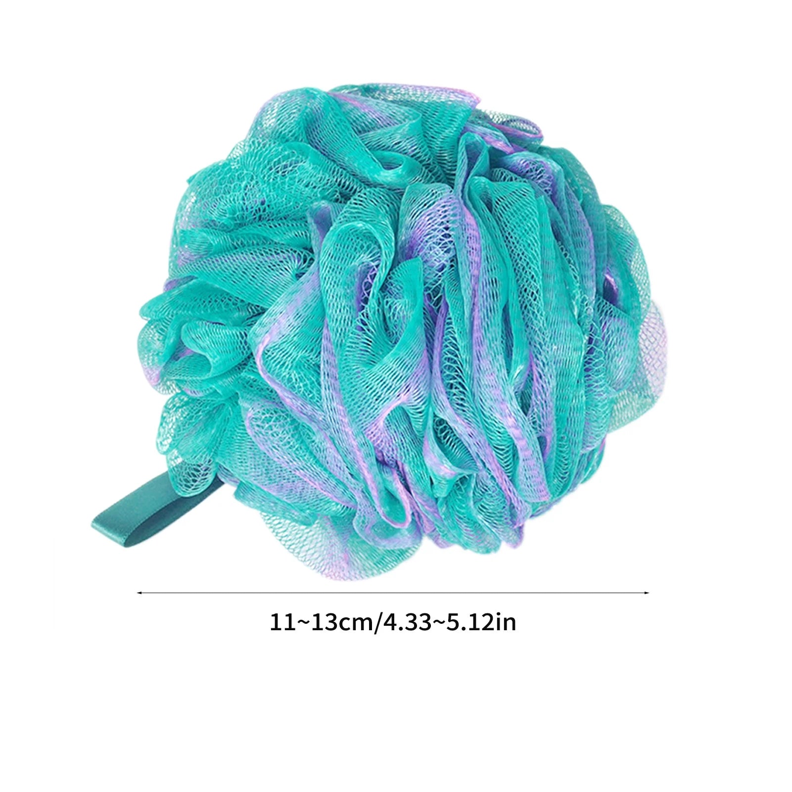 Bath Sponge 75G Exfoliating for Women and Men, Set of 4, Flower Color