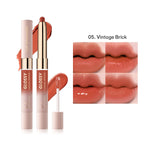 10-color Double-headed Lipstick Lip Gloss Matte Finish