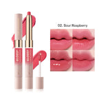 10-color Double-headed Lipstick Lip Gloss Matte Finish