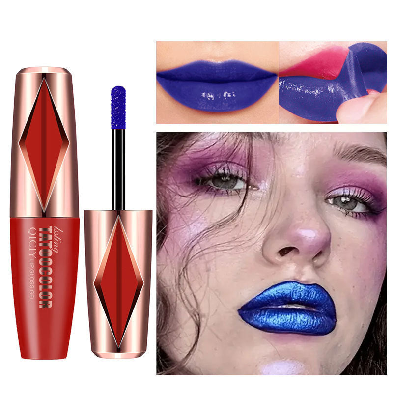 Long Lasting Waterproof Matte Tear And Pull Lipstick Popular