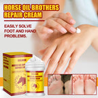 Horse Oil Hand And Foot Repair Cream, Chapped Skin Care Moisturizing And Anti-Peeling Repair Cream