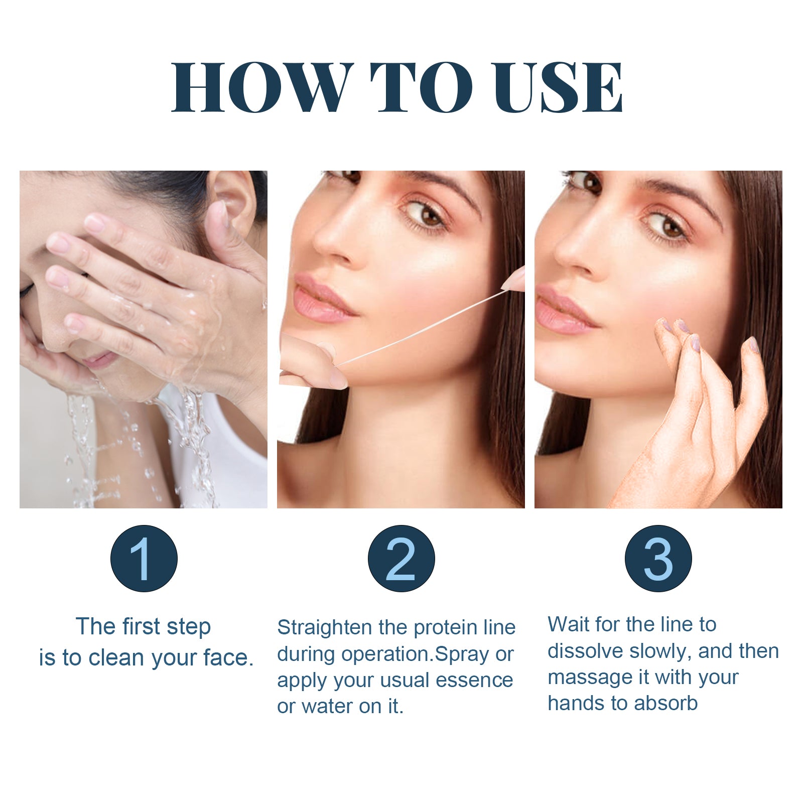 Protein Ascending Line, Skin Lift Anti-Wrinkle V Face Lift Relaxes Facial Contours And Moisturize Line