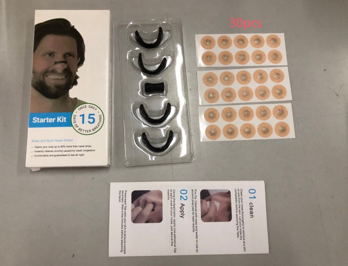 C6 Nasal Breathing Dilators Starter Kit