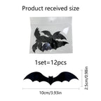 Halloween 3D Butterfly Bat Home Decor Wall Sticker 12 Pack Butterfly Sticker Wall Sticker