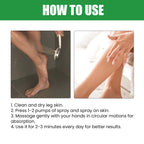 Purslane Extract Conditioning Spray, Repair Earthworm Leg Relieve Leg Soreness Vein Massage Care Spray