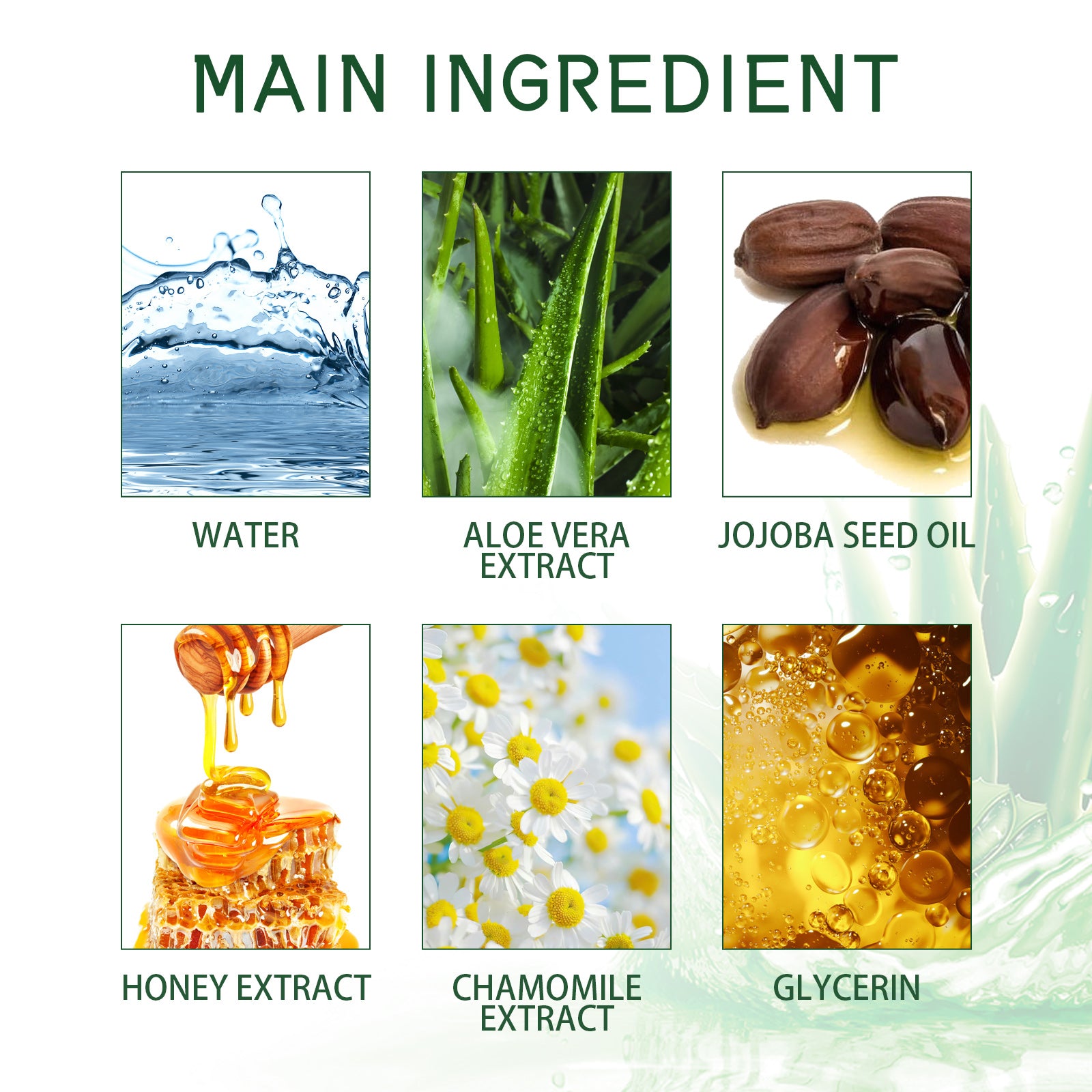 Aloe Vera Protective Cream, Hydrating Fresh Isolating UV Protection Cream