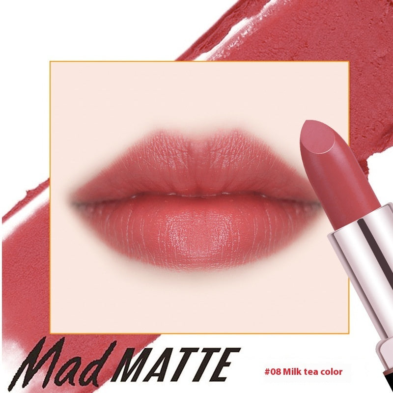 Fey Beauty Cameo Brown Nude Lipstick Moisturizing Lipstick No Stain On Cup Non-fading Milk Tea Yellow Skin One Piece Dropshipping