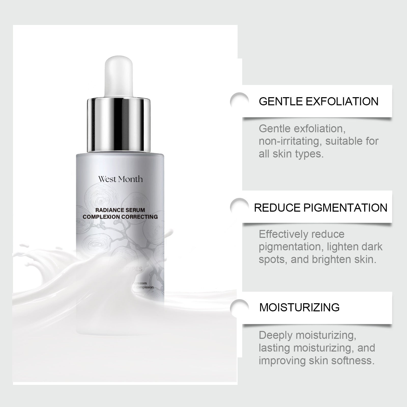 Facial Moisturizing Elastic Skin Care Solution