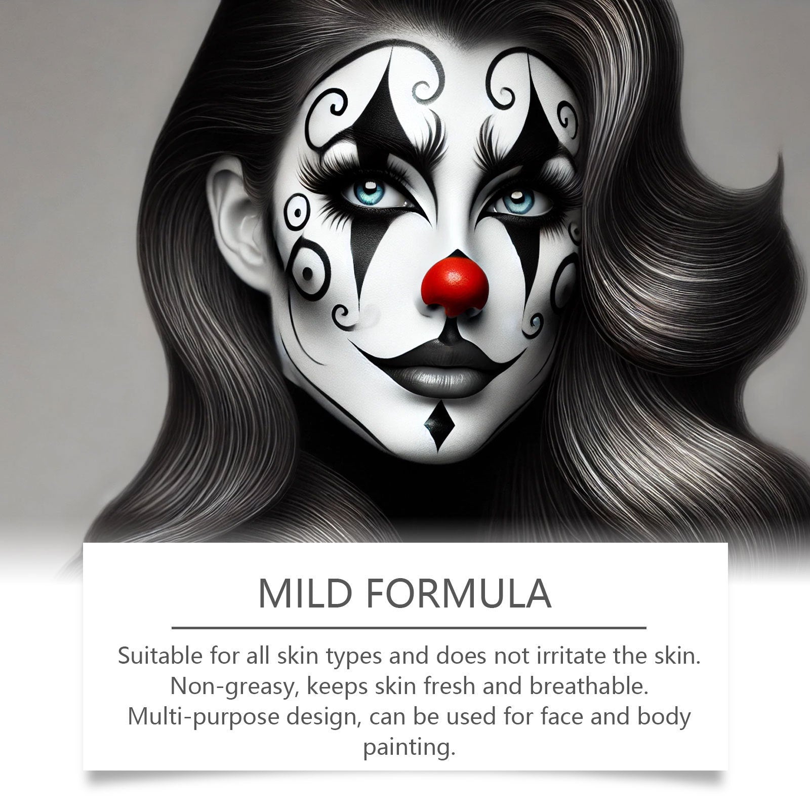 Ball Face Painting Suit Makeup Tools