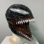 Latex Venom 2 Mask Cosplay Avengers 4 Hero Headset Halloween Horror Hero Villain Venom Headset