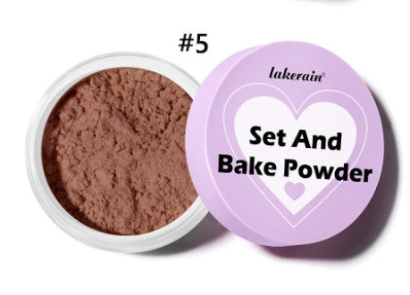 Long-lasting Concealer Waterproof And Sweatproof Smear-proof Makeup Baking Finishing Powder Face Powder