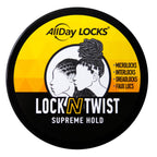 Lock N Twist (5 Oz) | Supreme Hold, No Frizz or Flaking | Hydrating, Nourishing Loc Booster | Grape & Avocado-Infused | Lock & Twist Braids, Locks, Twists, Cornrows | 5 Oz