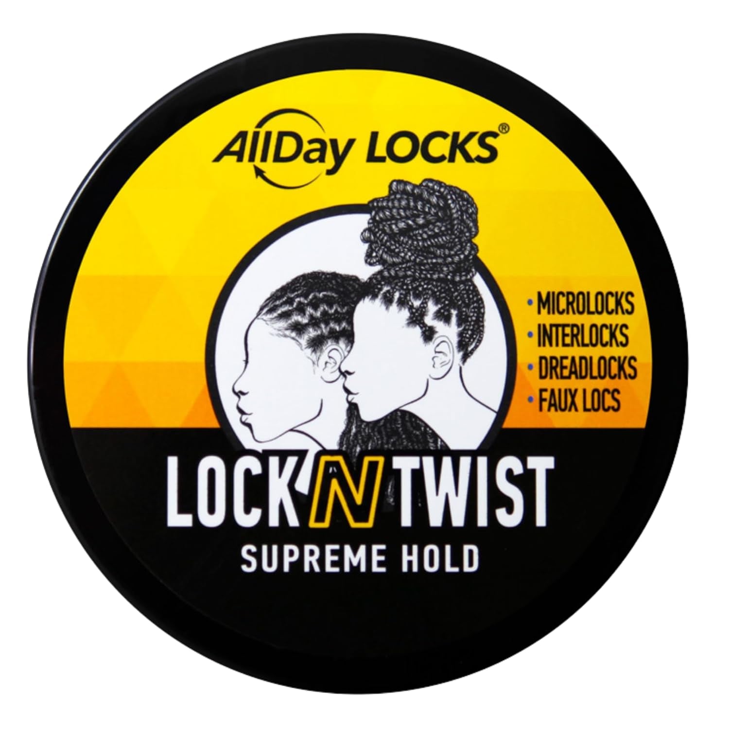 Lock N Twist (5 Oz) | Supreme Hold, No Frizz or Flaking | Hydrating, Nourishing Loc Booster | Grape & Avocado-Infused | Lock & Twist Braids, Locks, Twists, Cornrows | 5 Oz