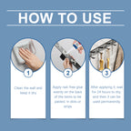 Nail-Free Silicone Sealant Household Wood Cermet Plastic Household Seal Nail-Free Adhesive