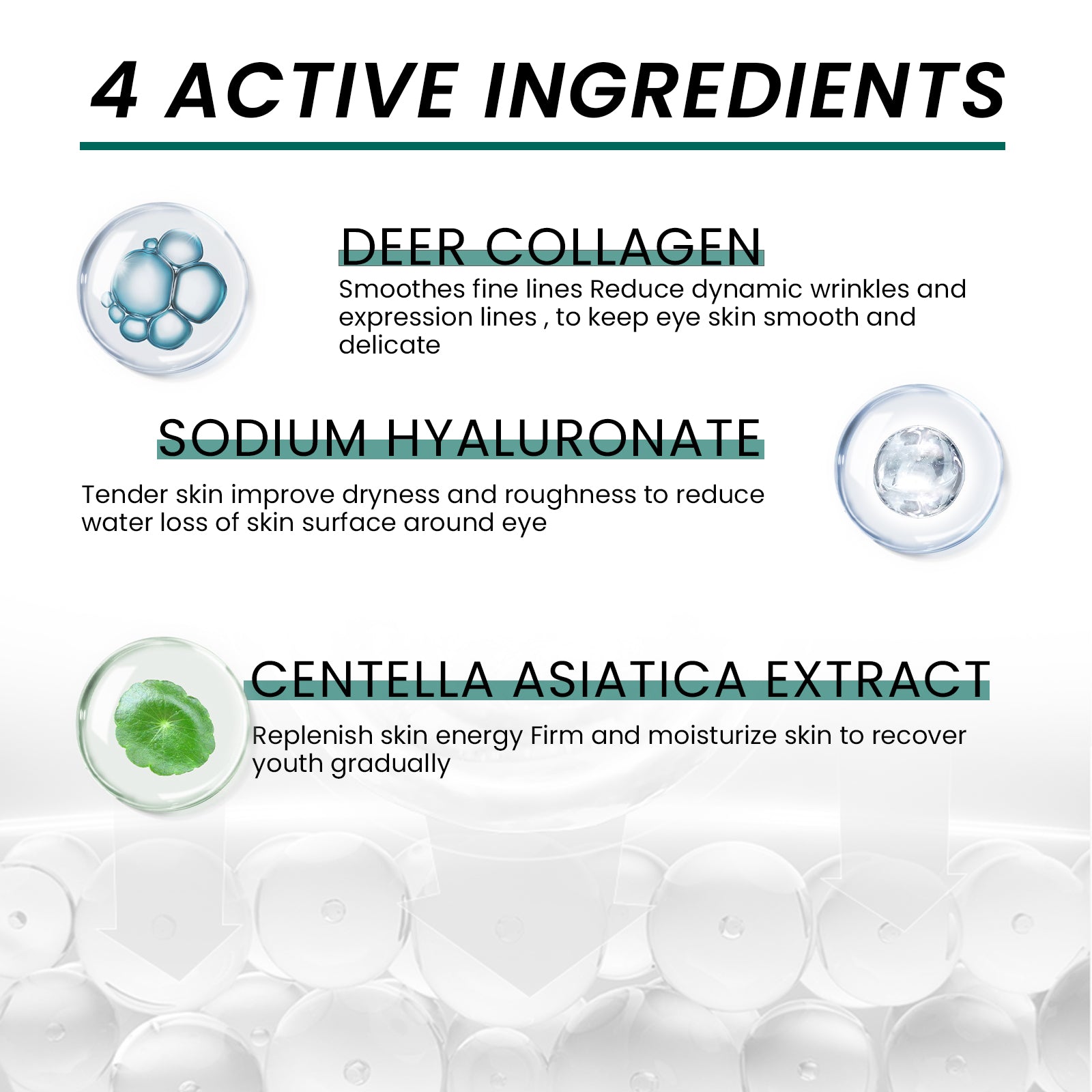 Collagen Firming Eye Cream, Lifts Moisturizes Reduces Fine Lines And Dark Circles Eye Cream