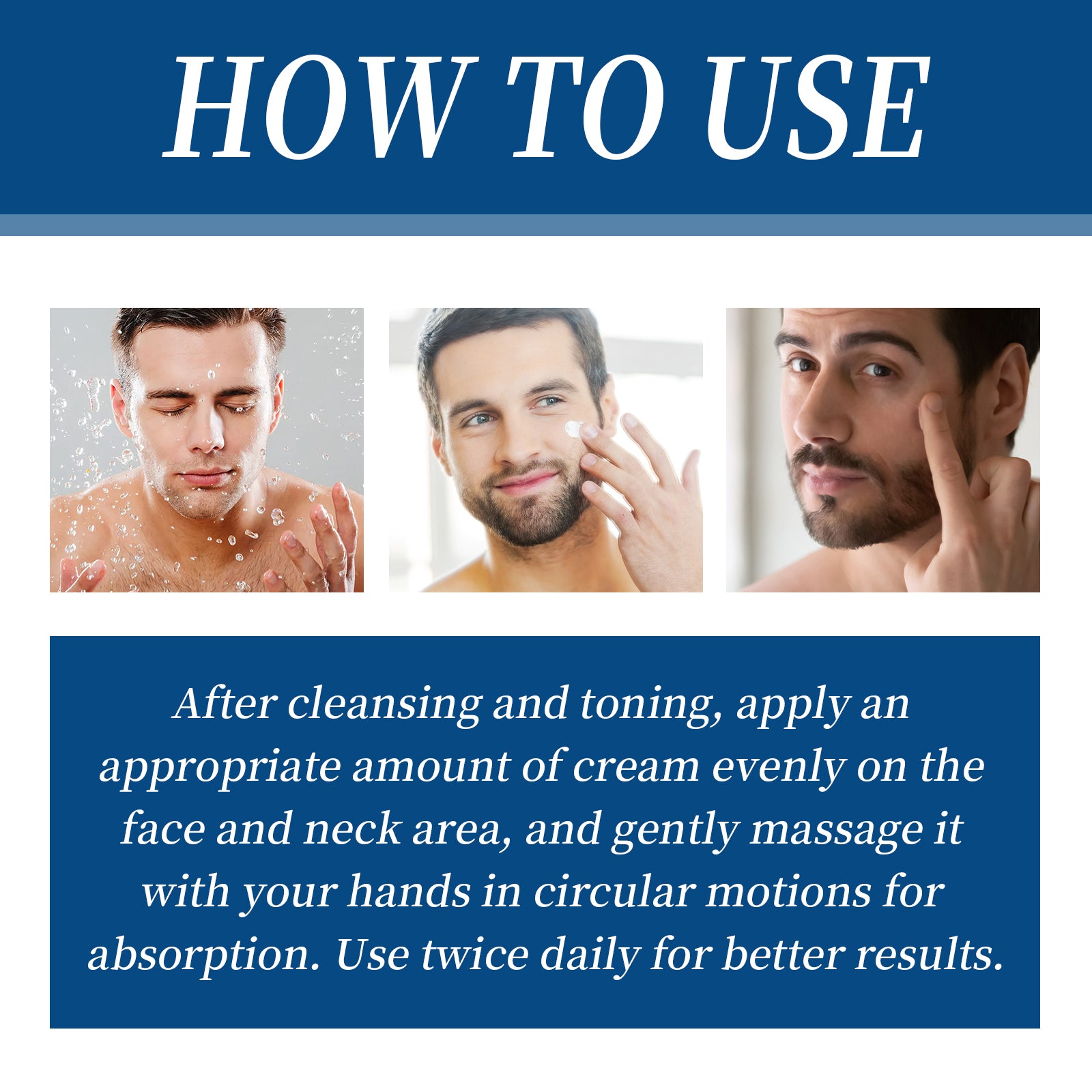 Collagen Wrinkle Remover Cream for Men, Anti Aging Fade Fine Lines Tightening Hydrating Cream