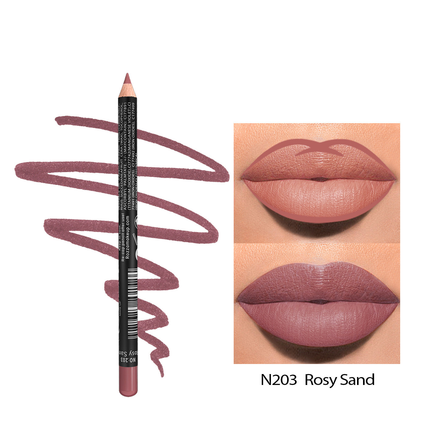 No Stain On Cup No Fear Of Water 24 Hours Matte Rich Lip Wood Lip Liner