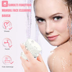 2 Pcs Face Wash Brush Cleansing Brush Ar Multitool Makeup Remover