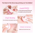 Blush Mud Swelling Contractive Color Shimmer Powder