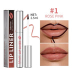 Matte Finish Pointed Toe Tear And Pull Lip Liner