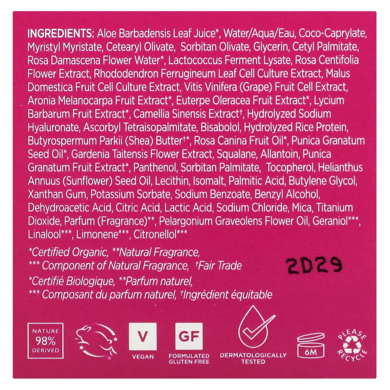 1000 Roses, Fortifying Night Cream, Sensitive, 1.7 Oz (50 G)