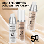 OCHEAL Temperature Change Liquid Foundation Moisturizing Concealer Long-lasting Clothes