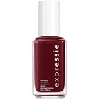 Expr, Quick-Dry Nail Polish, 8-Free Vegan, Deep Burgundy, Not so Low-Key, 0.33 Fl Oz