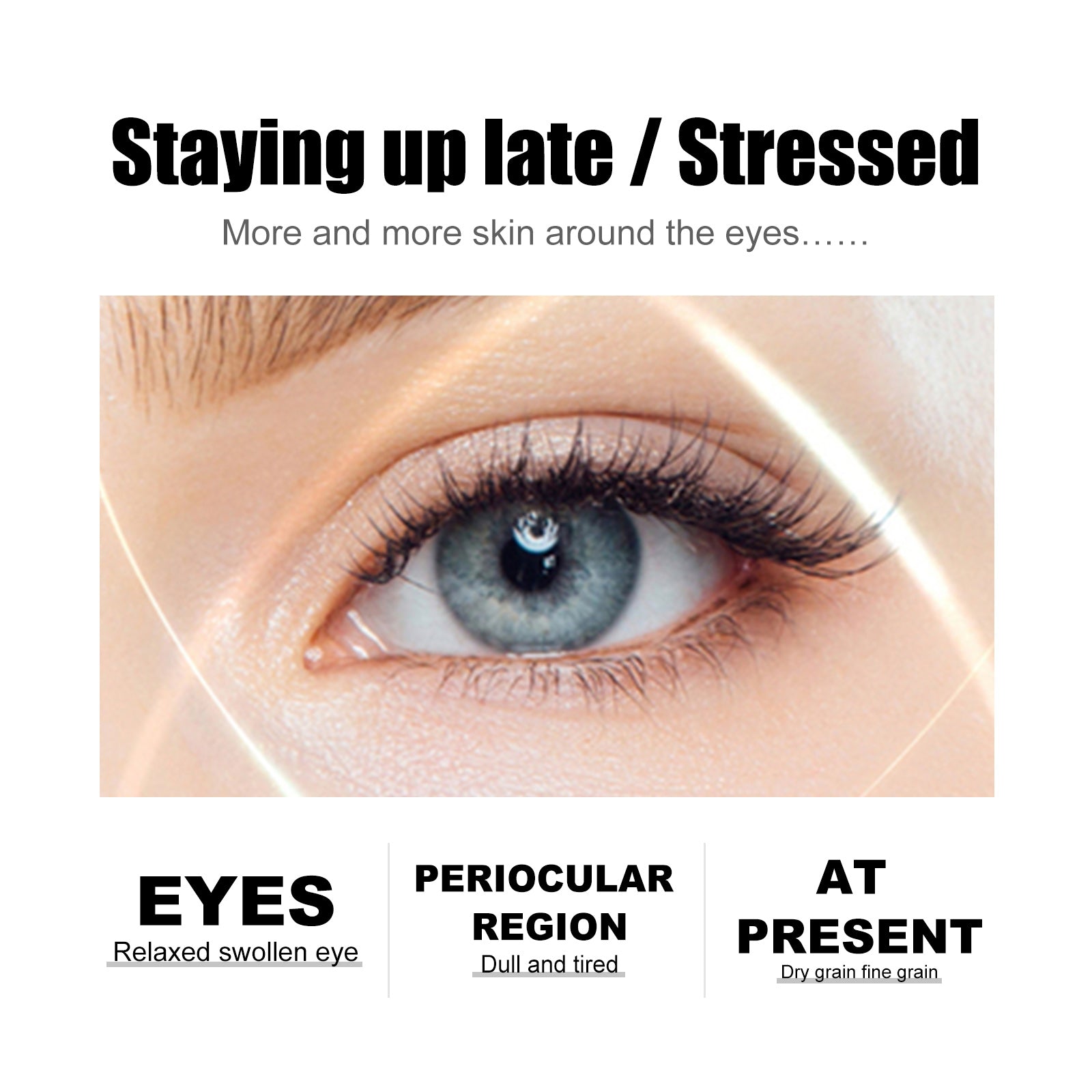 Anti-wrinkle Eye Cream, Moisturizing Smooth Firming Skin Smoothing Eye Fine Lines Massage Eye Cream