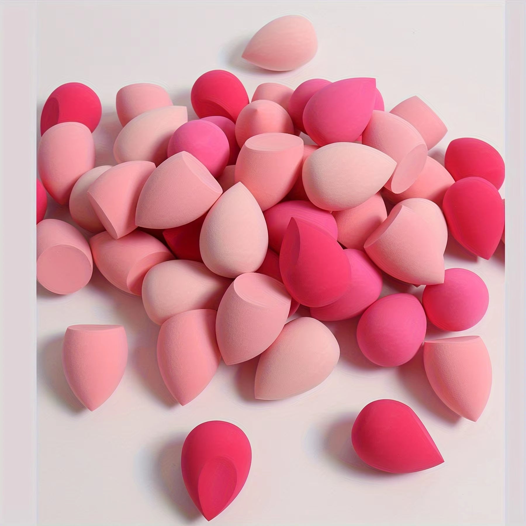 7Piece/18Piece Makeup Sponge Set, Suitable for Liquid BB Cream Powder Application, Makeup Egg Dry Wet Dual-Use Powder Puff