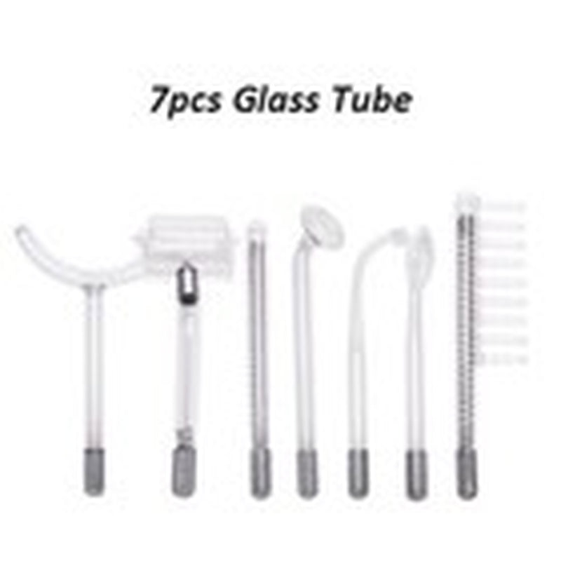 High Frequency Facial Device 7 Wands Electrode Glass Spot Tube Acne Spot Tool