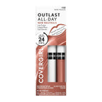 Outlast All-Day Lip Color with Moisturizing Topcoat, New Neutrals Shade Collection, Ripe Peach, Pack of 1