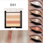 Highlight Eye Shadow Plate Three-dimensional Brightening And Repairing