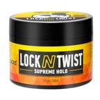 Lock N Twist (5 Oz) | Supreme Hold, No Frizz or Flaking | Hydrating, Nourishing Loc Booster | Grape & Avocado-Infused | Lock & Twist Braids, Locks, Twists, Cornrows | 5 Oz