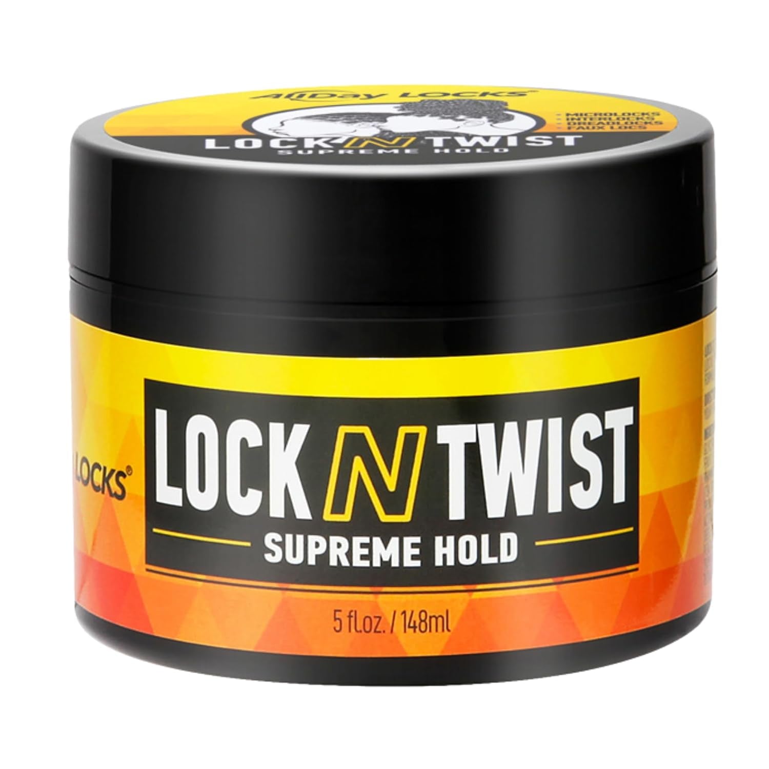 Lock N Twist (5 Oz) | Supreme Hold, No Frizz or Flaking | Hydrating, Nourishing Loc Booster | Grape & Avocado-Infused | Lock & Twist Braids, Locks, Twists, Cornrows | 5 Oz