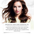 300ml And 100g Eelhoe Moroccan Nut Oil Moisturize Hair Care Set Deep Nourish Oil Control Repair Hair Plant Growth Shampoo Set