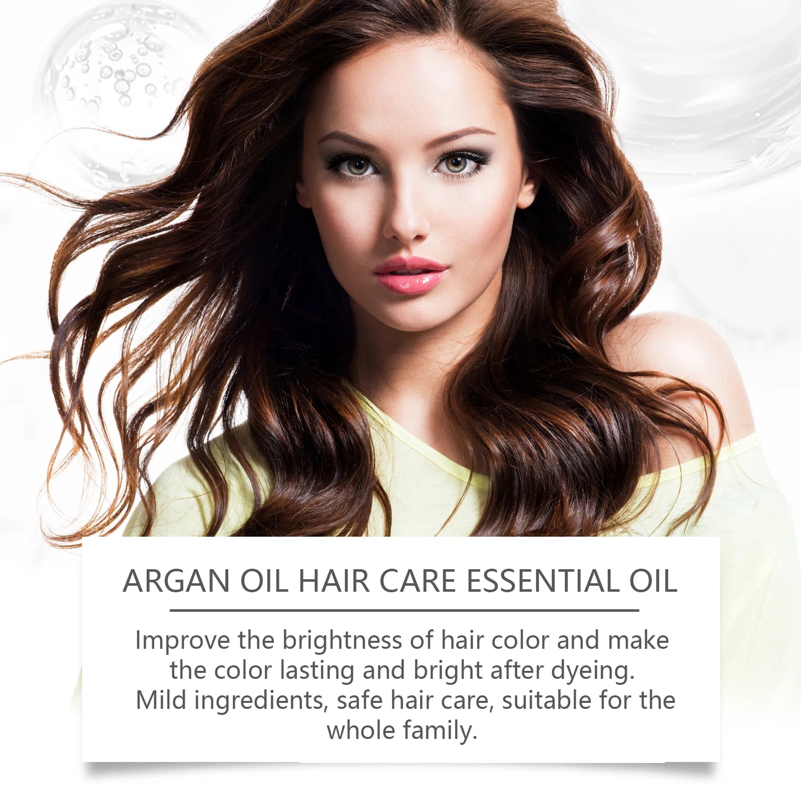 300ml And 100g Eelhoe Moroccan Nut Oil Moisturize Hair Care Set Deep Nourish Oil Control Repair Hair Plant Growth Shampoo Set