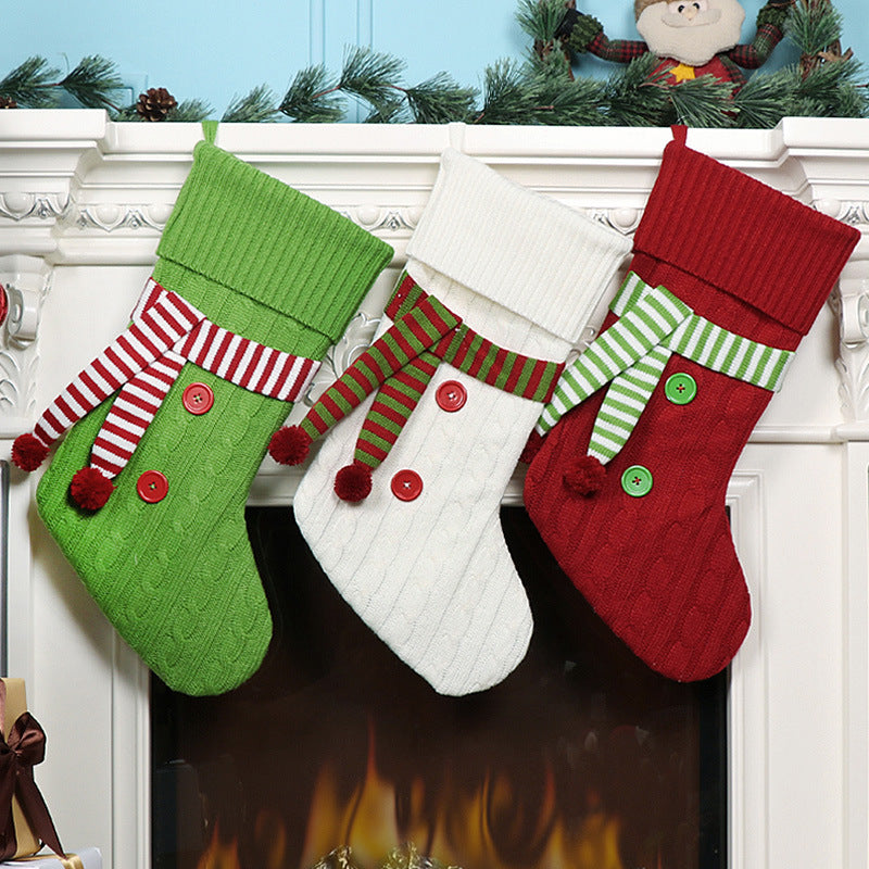 Christmas gift bags Christmas decoration gifts candy bags Halloween scarves Christmas socks