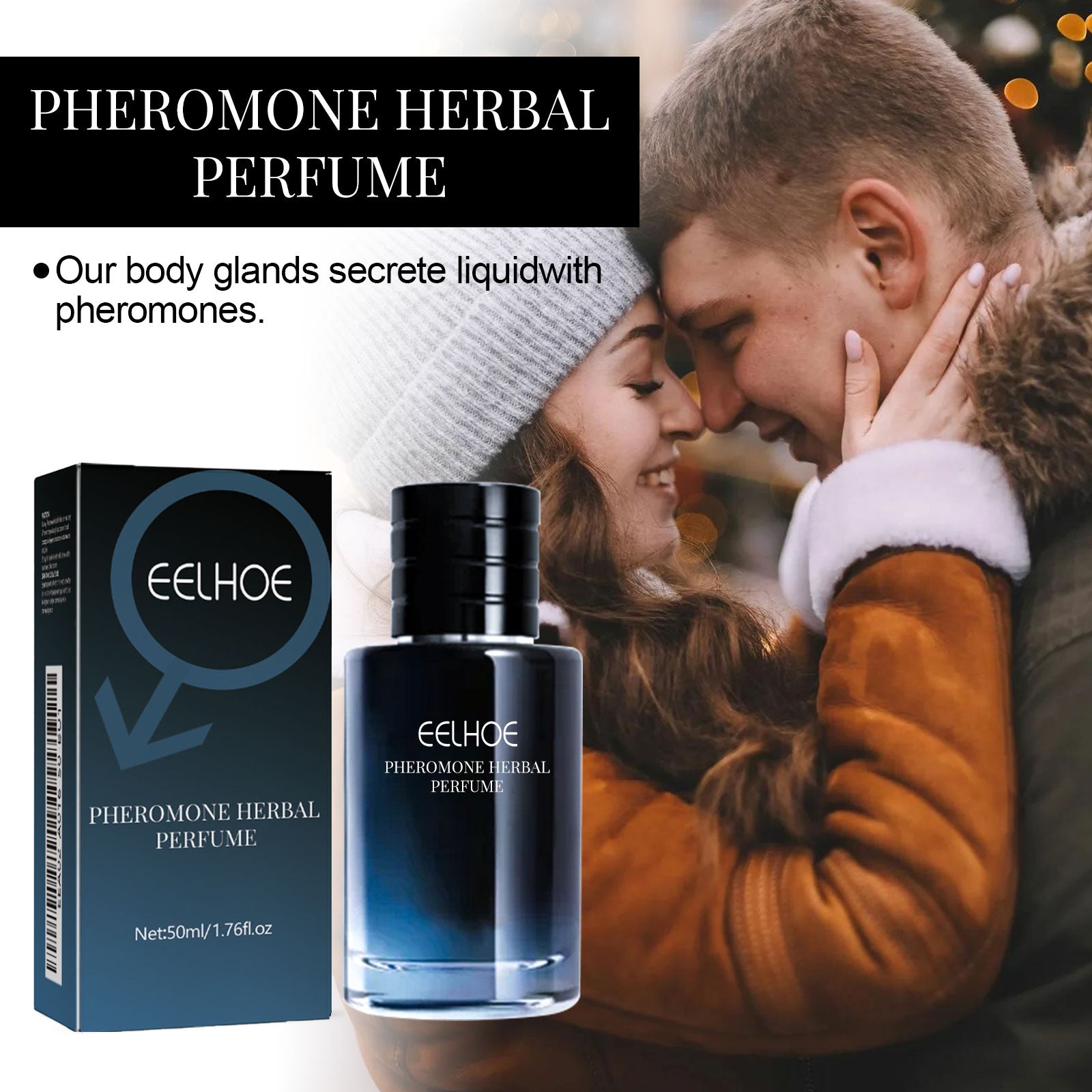 Herbal Perfume Fresh, Light, Natural, Long-Lasting Fragrance With A Niche Couple Dating Atmosphere Perfume
