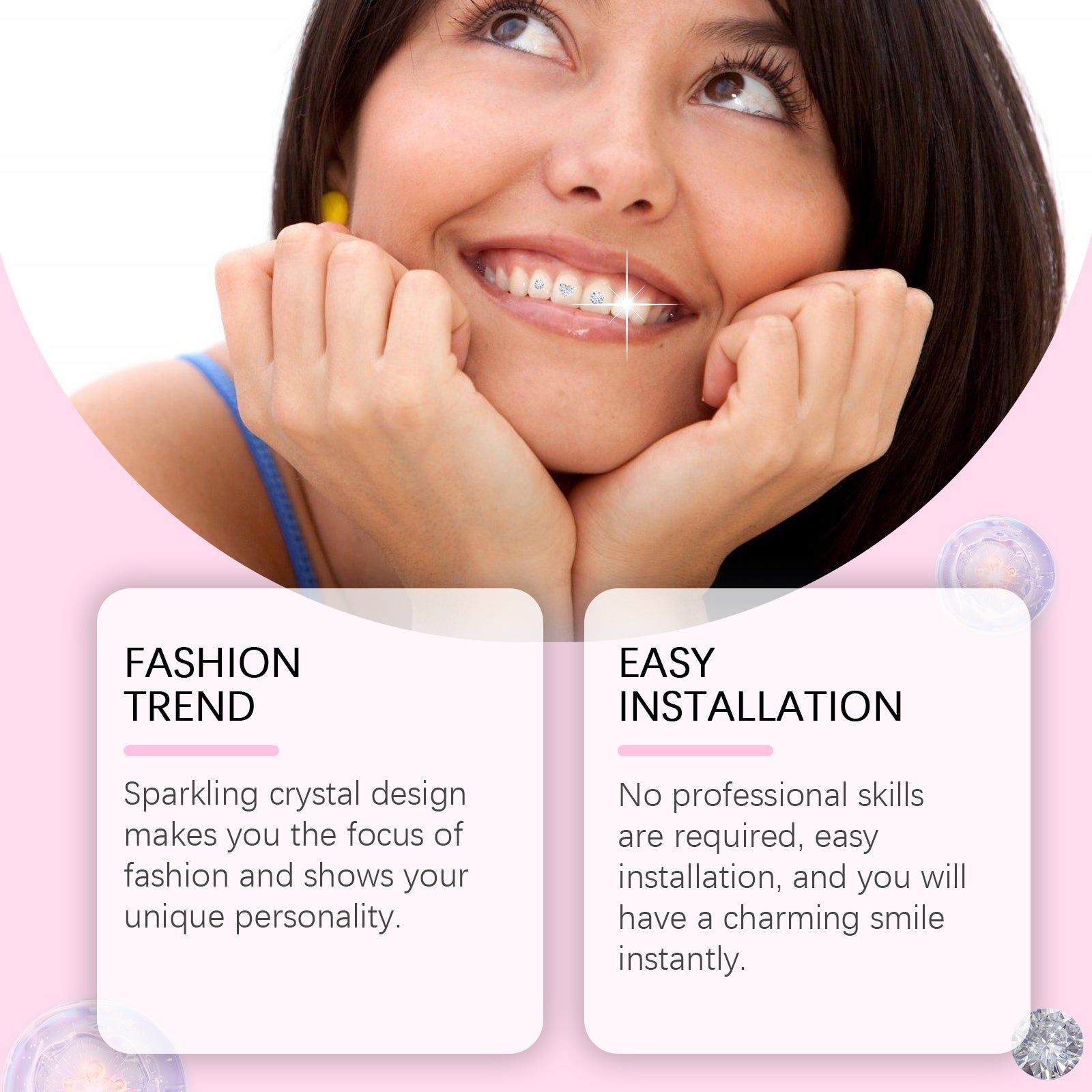 Crystal Dental Drill To Brighten Your Smile For A Long Time With Easy Use Of The Suitable Tooth Type Adhesive