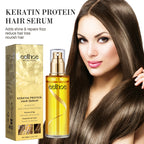 EELHOE Keratin Protein Hair Serum Hair Care Essence Spray Hair Repairing Improving Dry Curly Hairy Essence Smoothing Hair Mask