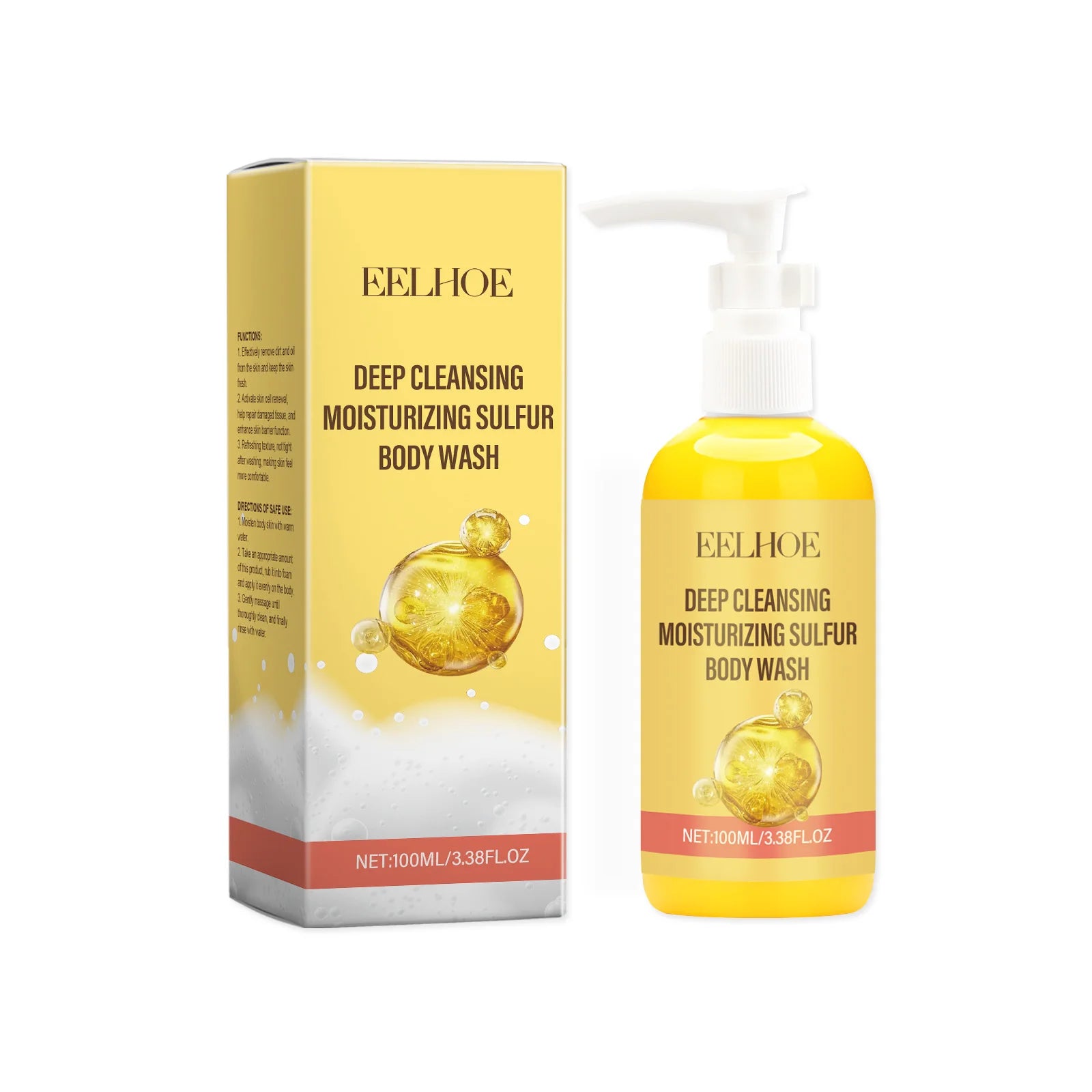 EELHOE Aloe Vera Body Wash Gel Deeply Cleaning Body Dirts Improve Skin Texture Acne Treatment Moisturizing Body Bathing Gel