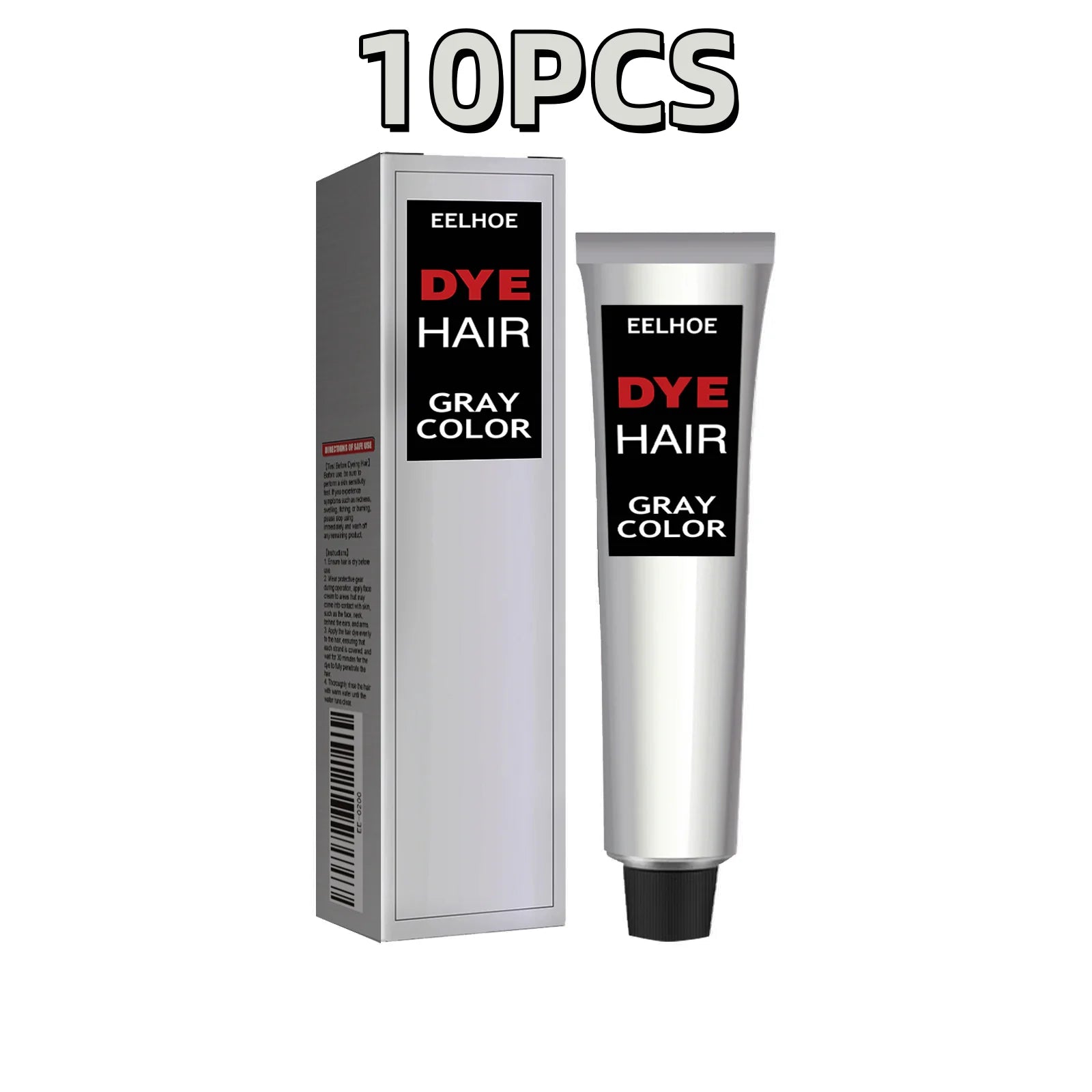 100ml Eelhoe Hair Dye Smoked Ash Punk Style Party Diy Fashion Trend Natural Plants Permanent Gentle Hair Dye Styling Paste