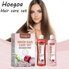 Hoegoa Natural Hair Care Set Nourishing Scalp Strengthening Hair Roots Deep Cleaning Dirt Oil Control Smoothing Hair Wash Set