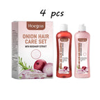 Hoegoa Natural Hair Care Set Nourishing Scalp Strengthening Hair Roots Deep Cleaning Dirt Oil Control Smoothing Hair Wash Set