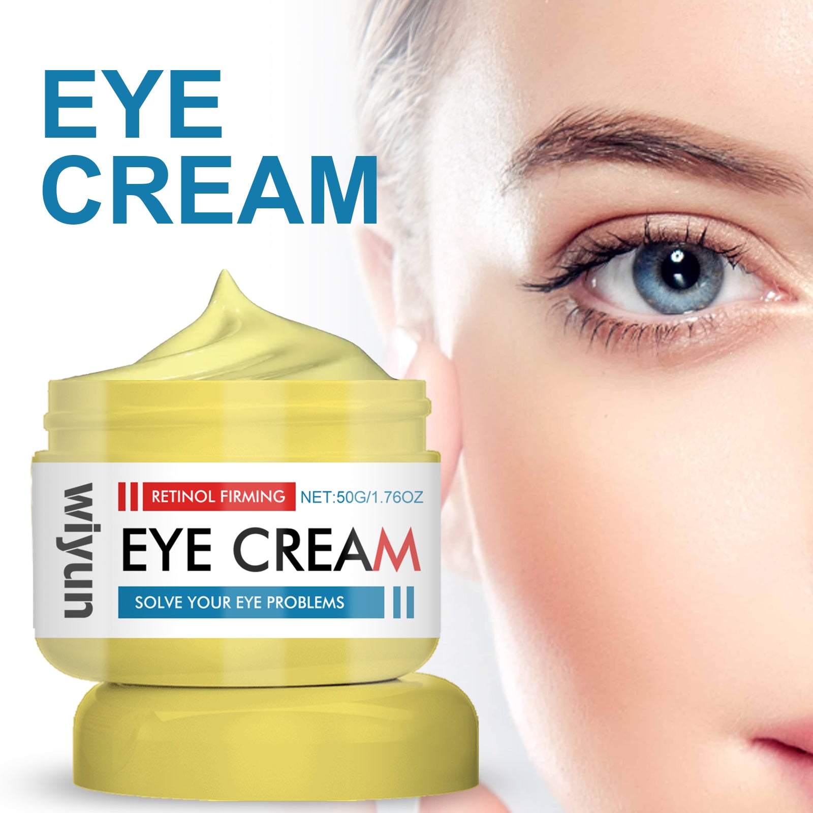 Eye Cream, Lighten The Fine Lines Of The Circles And Bags Under The Eyes Moisturizing Firming And Easy Absorption Overnight Eye Cream